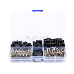 30 Sets Servo Plug Male Female Connector Crimp Pin Kit Compatible for Hitec Spektrum RC Parts