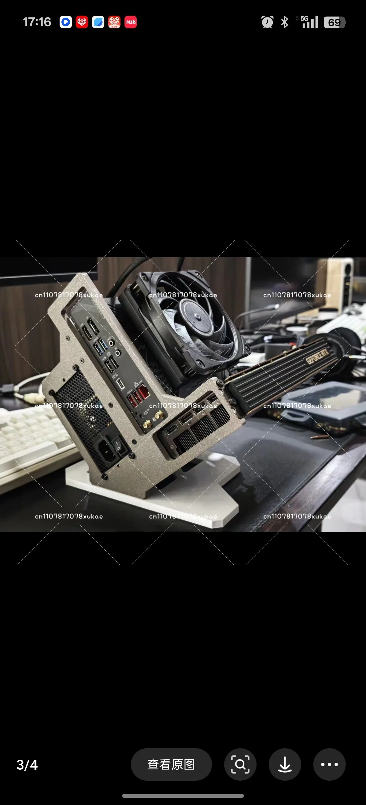 ITX/matx Main Board Chassis Supports Water Cooling