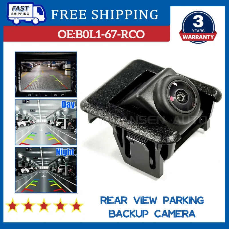 B0L1-67-RC0D NEW Mazda 2019-2021 Mazda3 Rear View Reverse Backup Mounted Parking Assist Monitor Camera Assembly B0L1-67RC0D