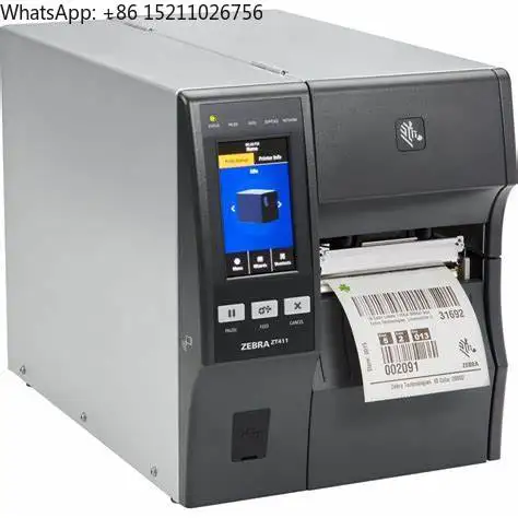 Genuine Zebra ZT411R 300dpi  RFID 4 Inch Industrial Label thermal Printer 4x6 (ZT400 Series) 203dpi/300dpi/600dpi