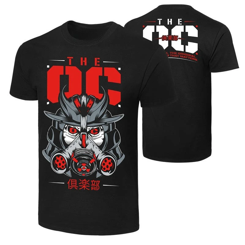 Camiseta The Miz "Danger I'm Awesome" con estampado de doble cara para hombre, cuello redondo, manga corta, informal, estampado de algodón puro