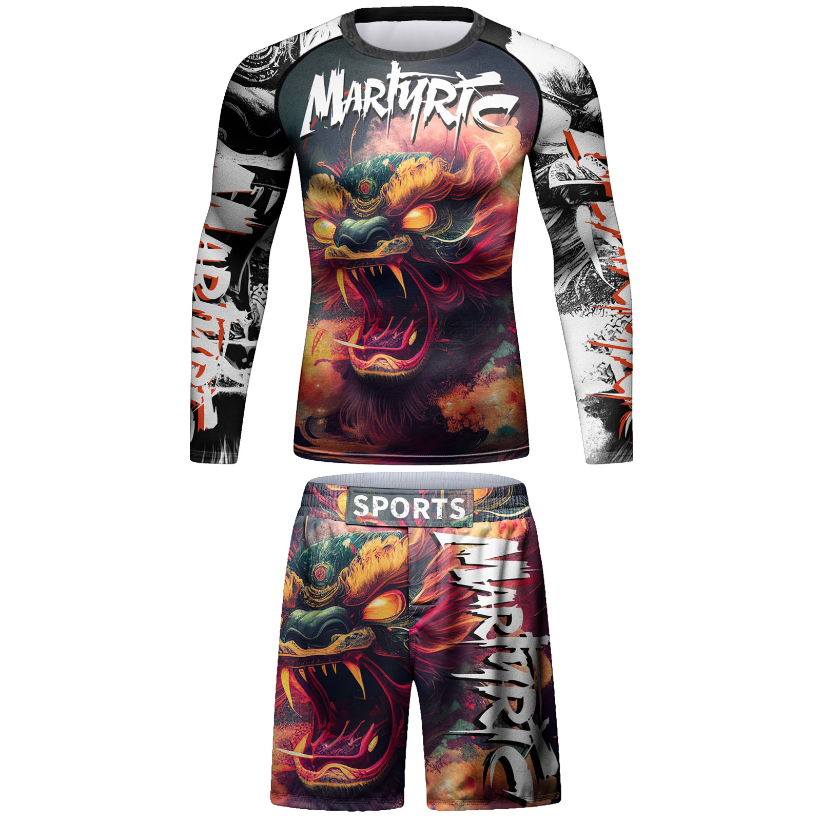 كودي لوندين مجموعات Rashguards الضيقة للرجال Bjj القتال قاعدة طبقة طماق كرة السلة الملاكمة البلوزات الملابس الرياضية