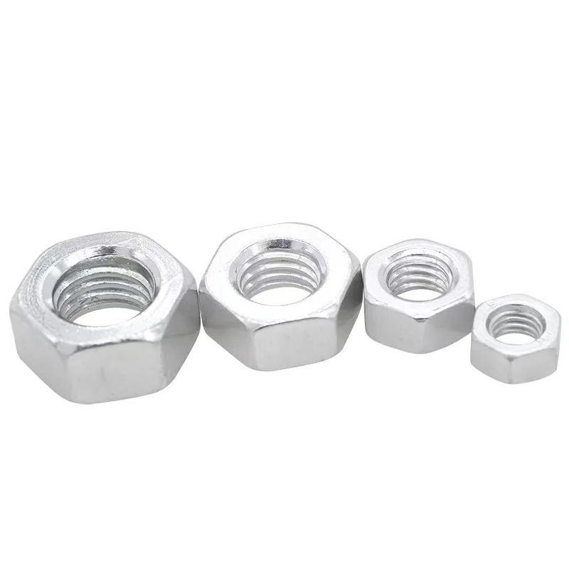 DIN934 Aluminum 6061 Hexagonal Hex Nut