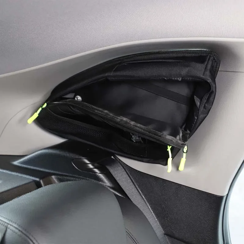 

Oxford Cloth Black Car Trunk Side Storage Bag Cargo Tools Tidying Package Car Accessories For BMW X1 F48 2016-2022