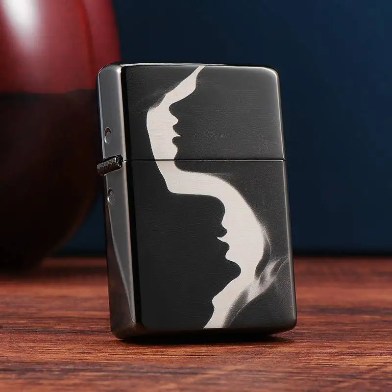 2026 New Zorro Retro Personalized Creative Kerosiene Lighter with Various Patterns Is The First Choice for Men’s Gifts
