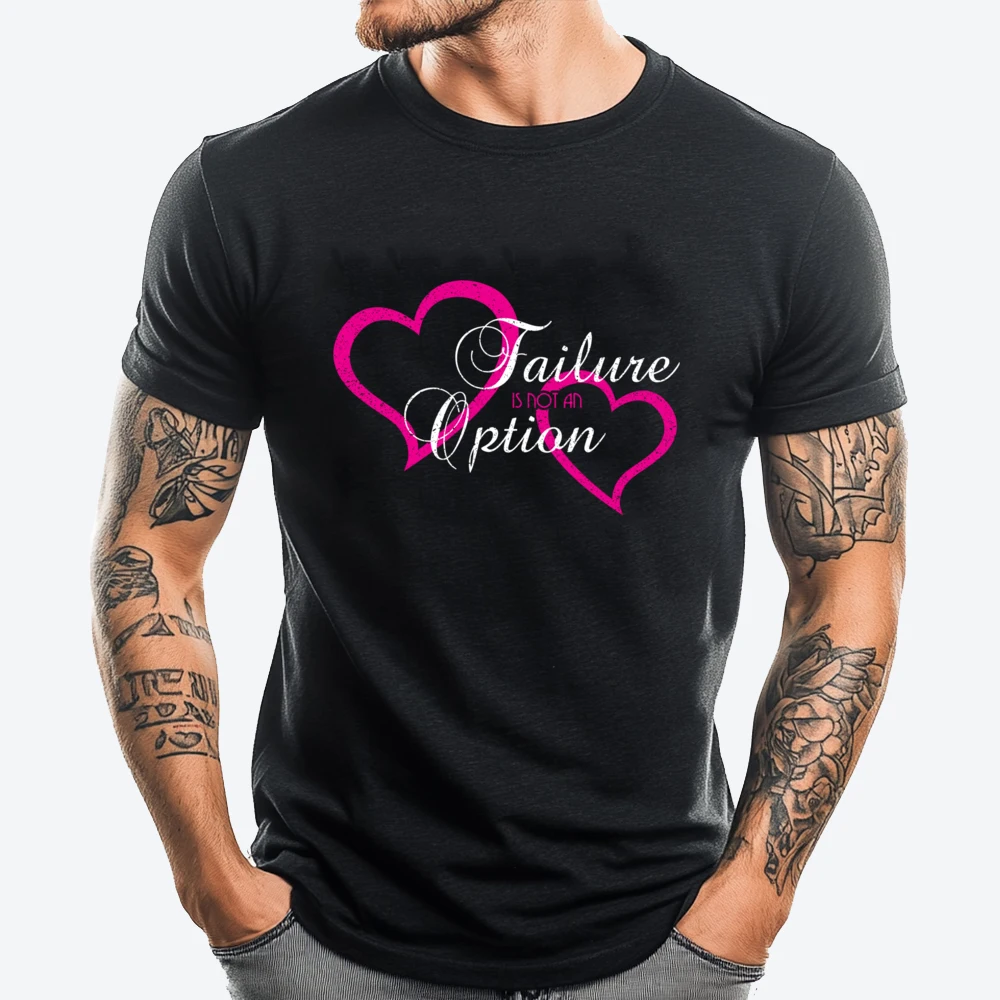 

Funny Statement Designsfailure Is Not An Option Design Motivational Quote Graphic Shirts Men Men's Clothing Deals