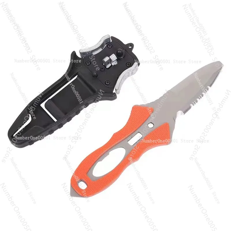 Water Rescue Cutter Multifunctional Underwater Rescue Life Knife Rope Cutter Outdoor Portable