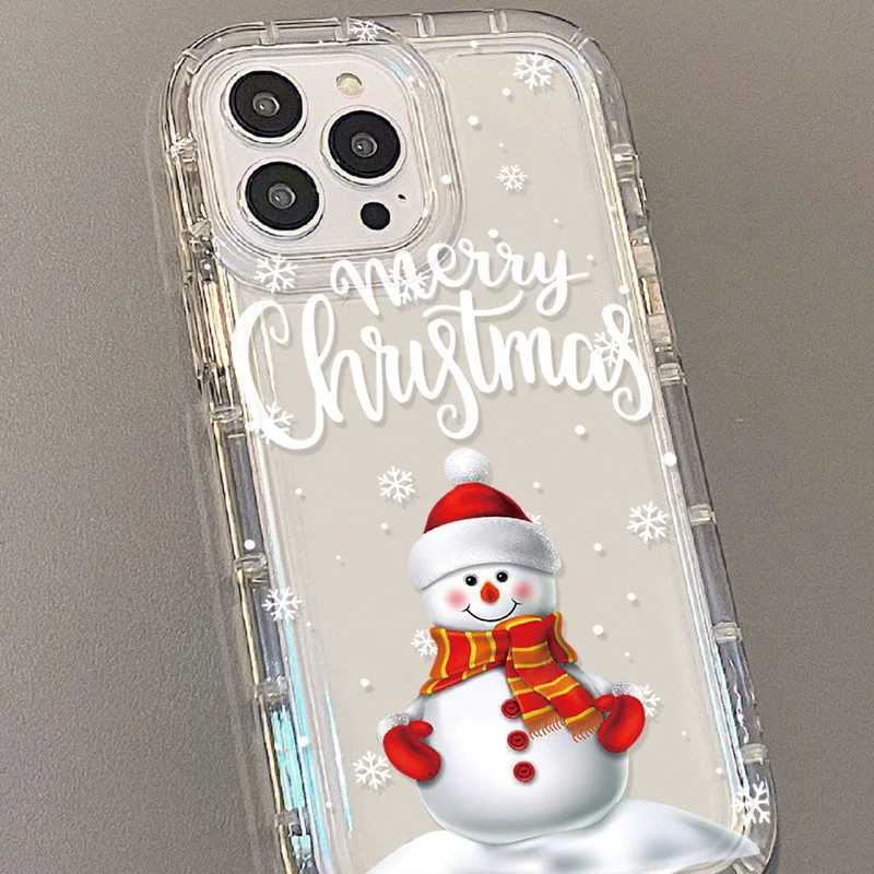 Christmas Case For Xiaomi Poco X6 Pro X3 M5S M5 C65 Redmi Note 13 5G 12 11 10 9 8 13C 12C 10C 9s 10s 11s 9T 9C NFC 9A Soft Funda