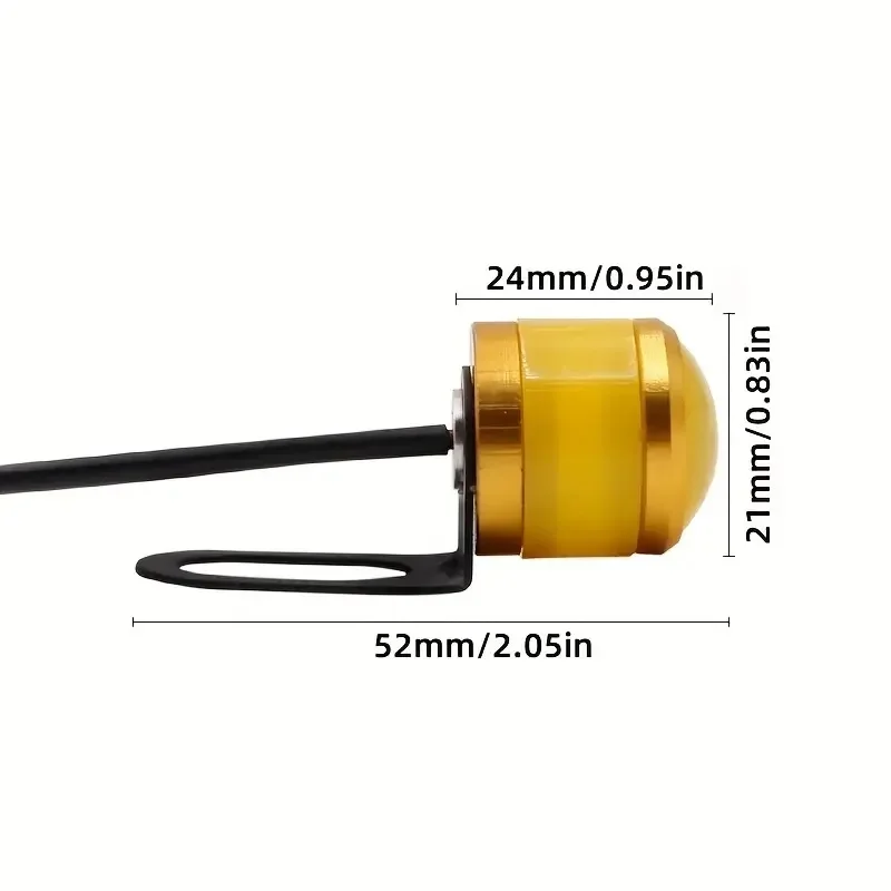 2pcs Car Eagle Eye LED Reverse Backup Driving Light Signal Lamps Motorcycle Fog Lamp Headlight Daytime Running Lights