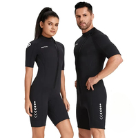 Wetsuit 3mm Neopreno Surf Suit Short Sleeve Swimwear Kitesurf Scuba Diving Suit Spearfishing Swimsuits Rash Guards Men Women