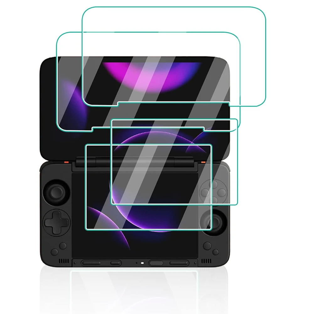 2.5D 9H Tempered Glass Screen Protector For Ayaneo Pocket DS Handheld Game Console Cover Film For AYANEO Pocket DS