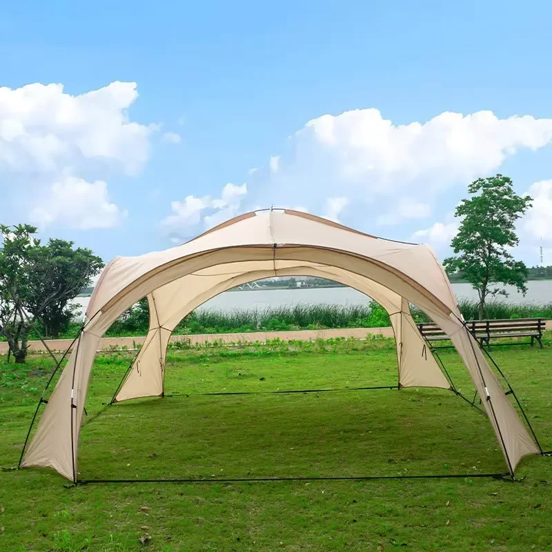 Dome Canopy Oxford Summer Tent Extra Large Sunshade Outdoor Camping Picnic Park Portable Windproof Rainproof