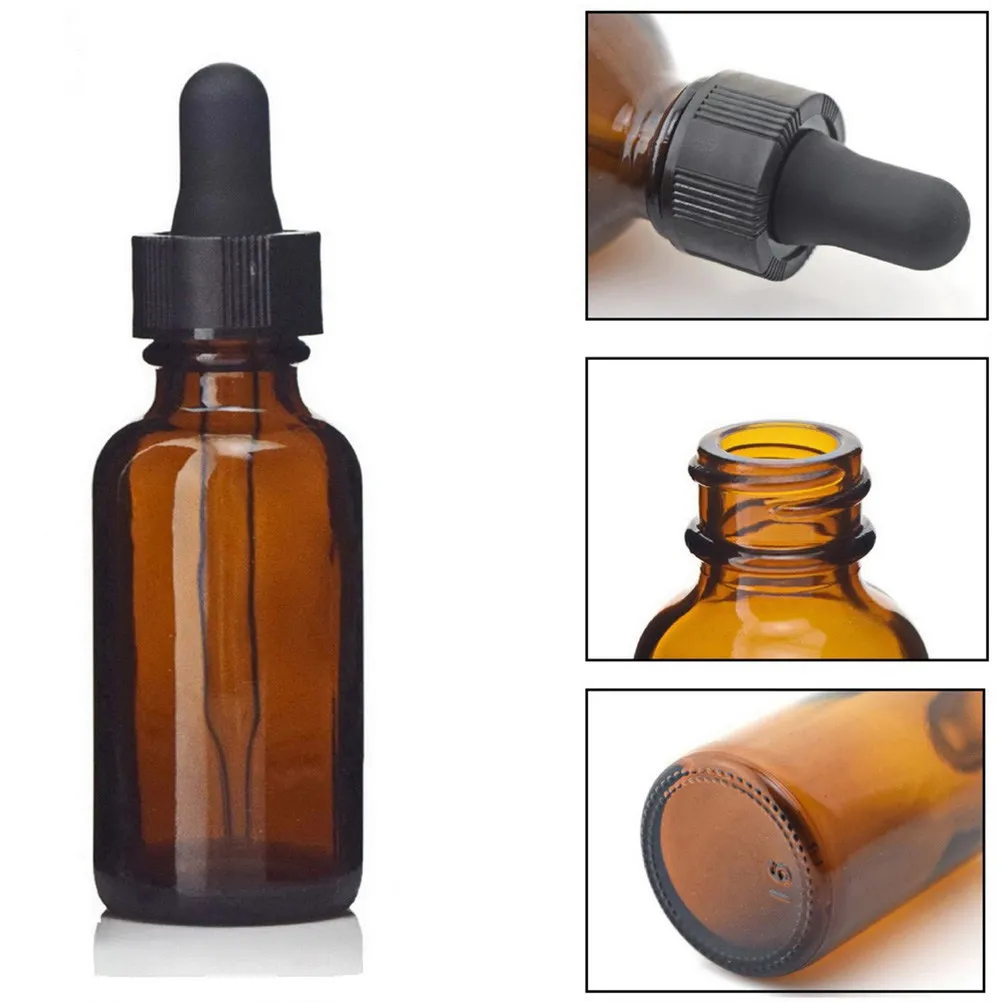 8Pcs 50Ml Minimalist Glass Perfume Bottles for Essential Oils Women Travel Refill Kit Small Ergonomic Sample Containers Brown