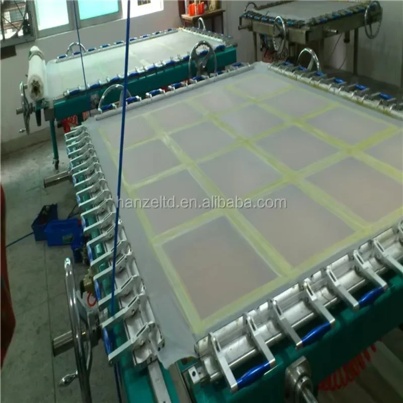 【Best-selling】Pneumatic Tension Mesh Clamp Stretched Machine