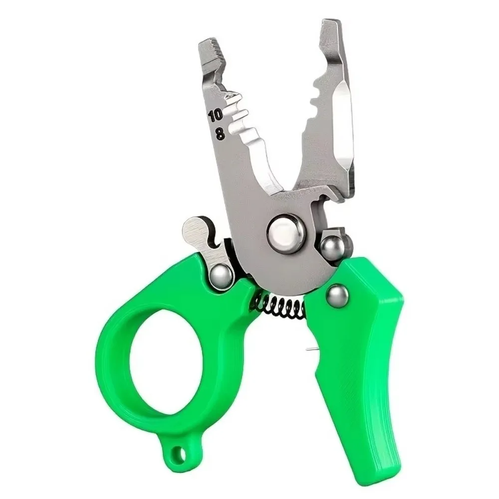 Mini Wire Strippers Pliers Professional Multi-Function Splitting Wire Stripper High Elasticity Pocket-Sized