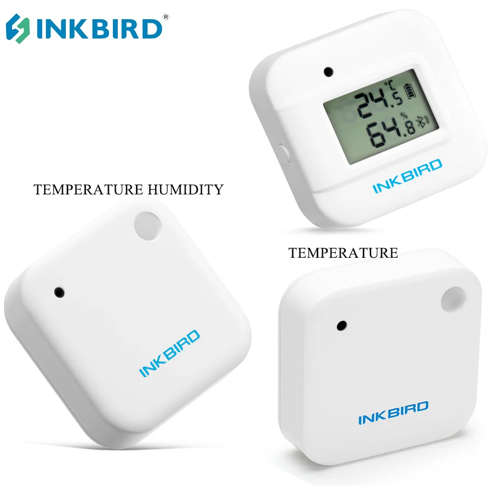 inkbird termometro e higrometro bluetooth inteligente sensor de temperatura e umidade para geladeira estacao meteorologica home 50 tipos 01