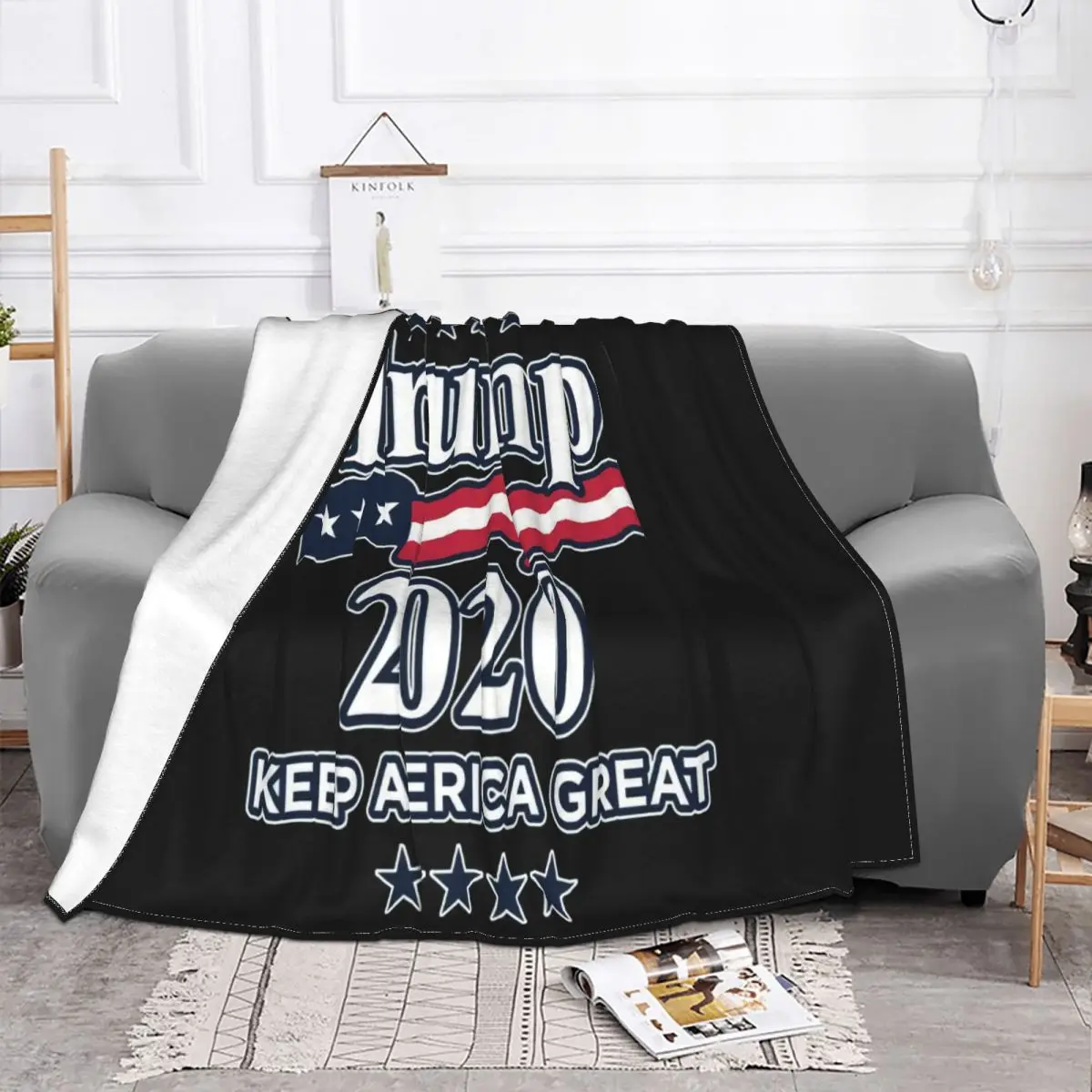 New Donald Trump 2020 Men Navy Ment Size S 234Xl Av1143 2021 Breathable Boy High Quanlity Throw Blanket