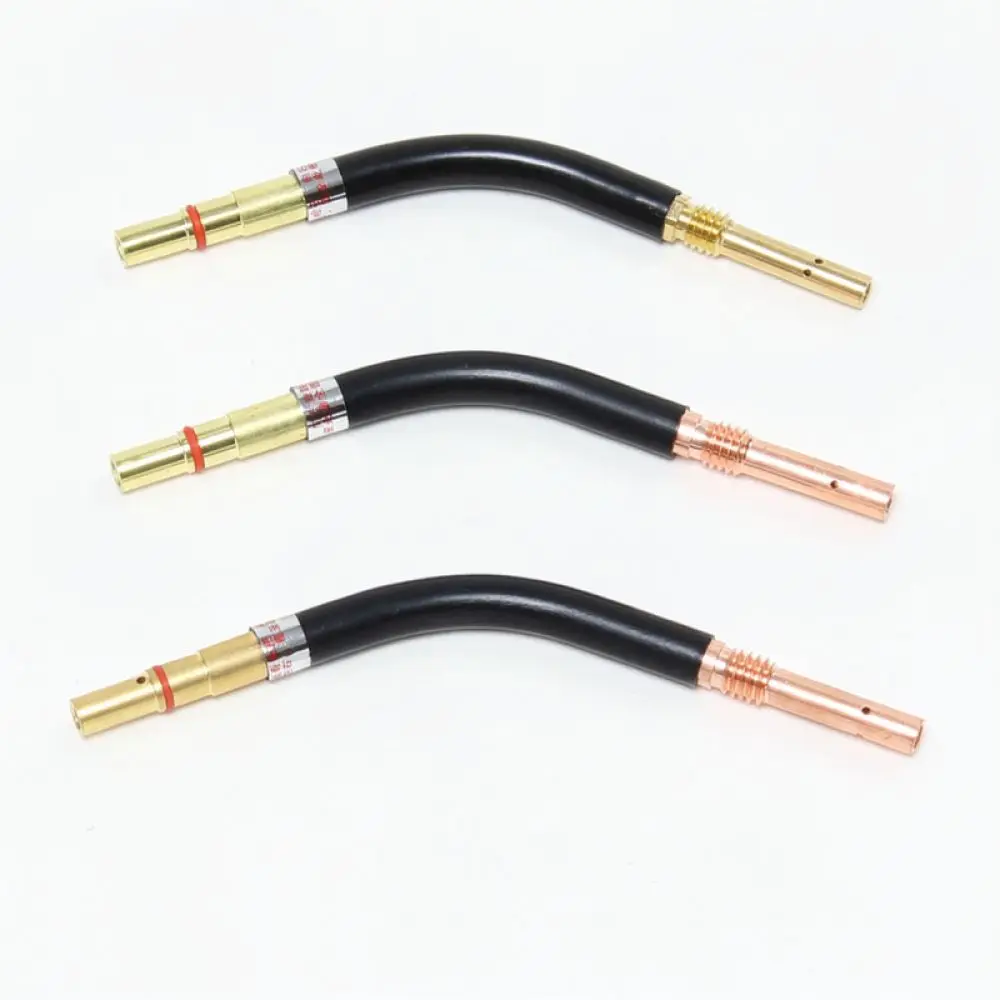 For Panasonic Style MIG Welding Torch Applicator Swan Neck 200A 350A 500A Copper Bend Pipe Industrial Welding Maintenance