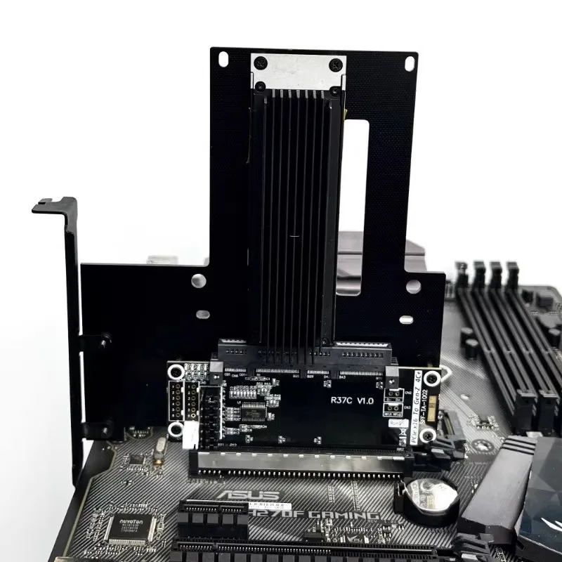 ADT PCIe5.0 X16 zu Gen-Z 4C+/SFF-TA-1002 EDSFF Adapterkarte EDSFF 4C+ Erhöhte Test-Schutzkarte unterstützt Gen5 PCI-E 5.0 512Gbps – Detail 18