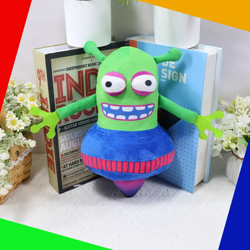 Bot Robot Plush Toys - Alien Robot Stuffed Game Peripheral, Anime Fans Kids Birthday Christmas Back to School Kids Boy Gifts