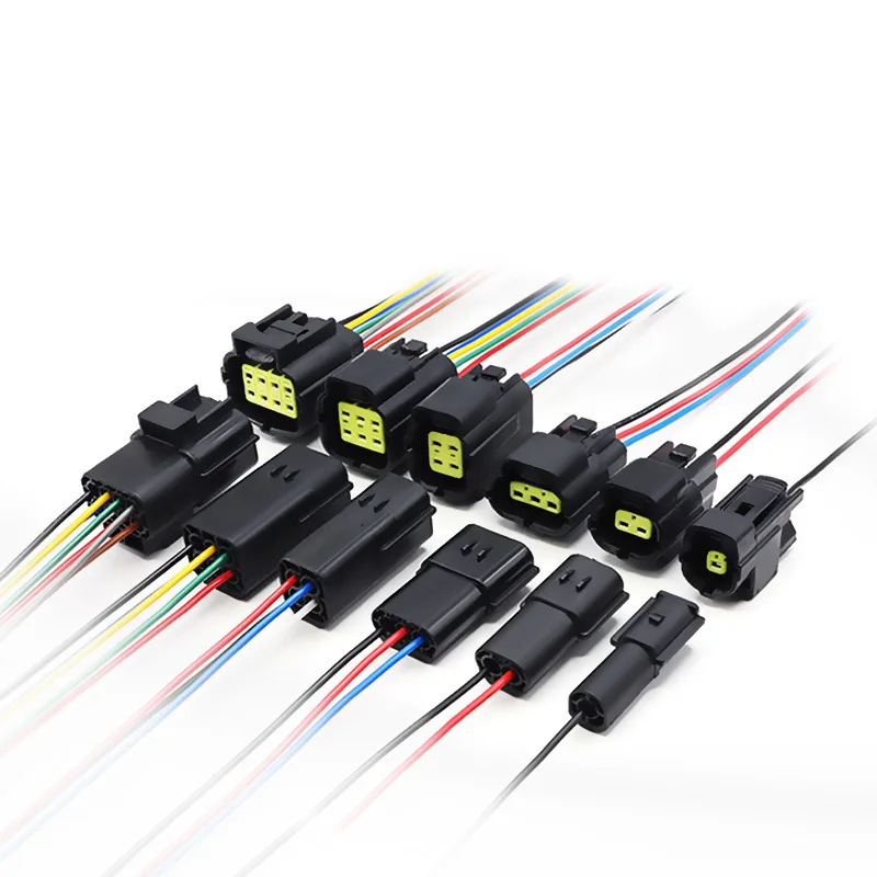 174262-2 1 2 3 4 6 8 12 16 دبوس 1.8 سلسلة السيارات موصل مقاوم للمياه التوصيل تسخير ذكر أنثى 1P 2P 3P 4P 6P 8P 12P 16Pin