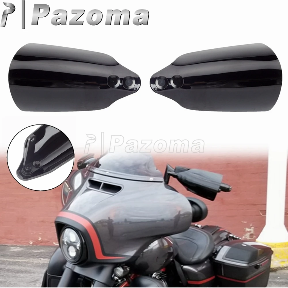 

For Harley Touring Handguard Protector Motorcycle Hand Guard Cover Fit Electra Glide FLHT FLHTP Street Glide FLHX FLHXS 2021-23