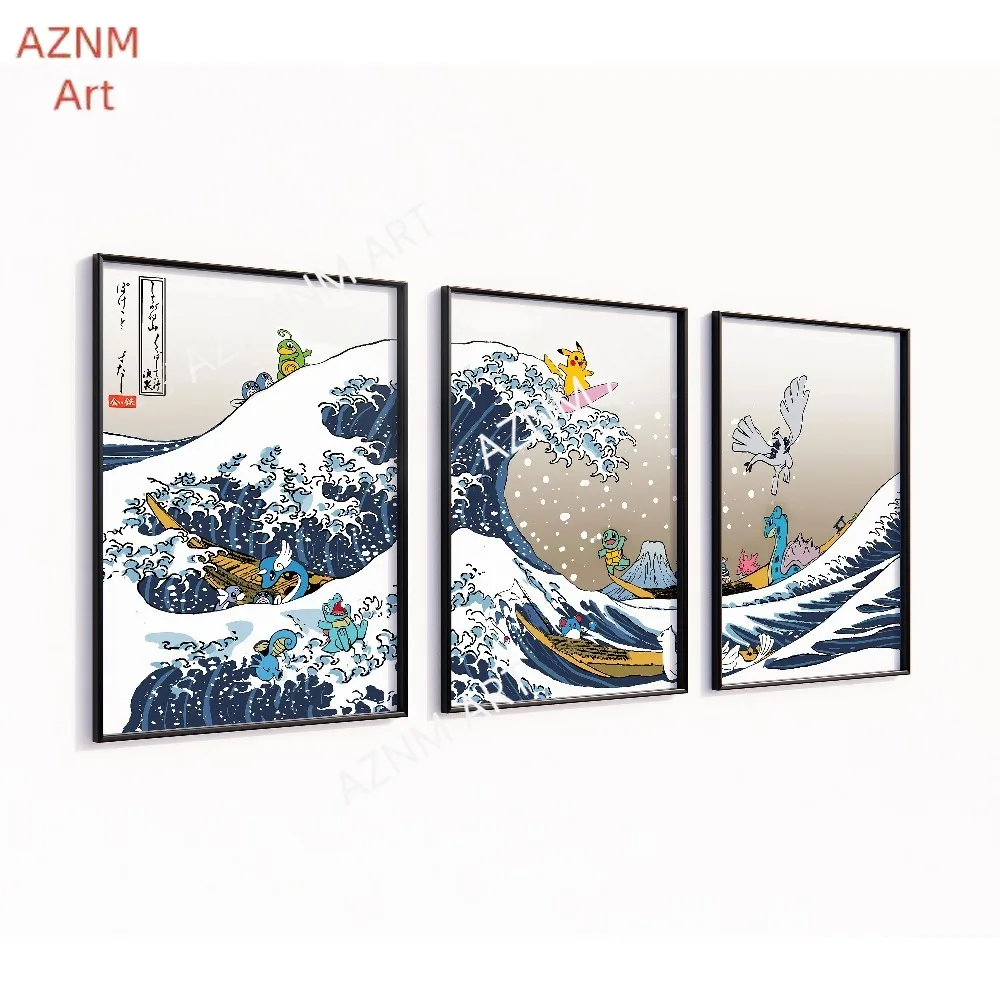 Pokemon Set Of 3 Ca…