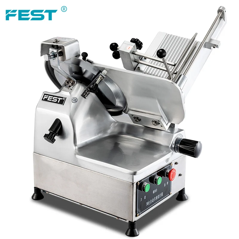 

FEST meat slicer 0-16mm thickness food meat cutting machine slicer ham slicer automatic