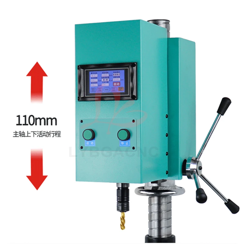 

2025Industrial Precision CNC Electric Tapping Machine M3-M16-M36 Servo Motor Electric Tapper Threading Machine 1200W With Chucks