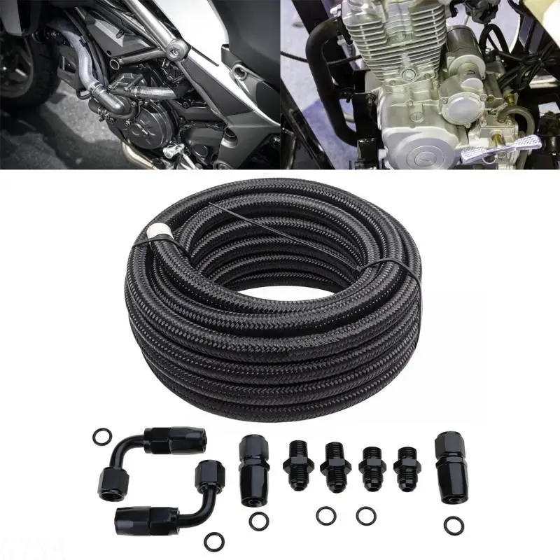 G7NA Auto Reparatur Zubehör Automatische Getriebe Kühler Linie 6AN Schlauch Linie Fit Für 4L60E 4L65E – Detail 4