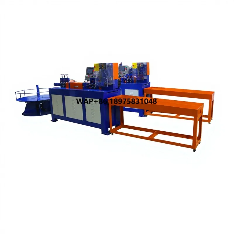 Automatic metal bar straightening machine, high-speed steel wire straightening and cutting machine