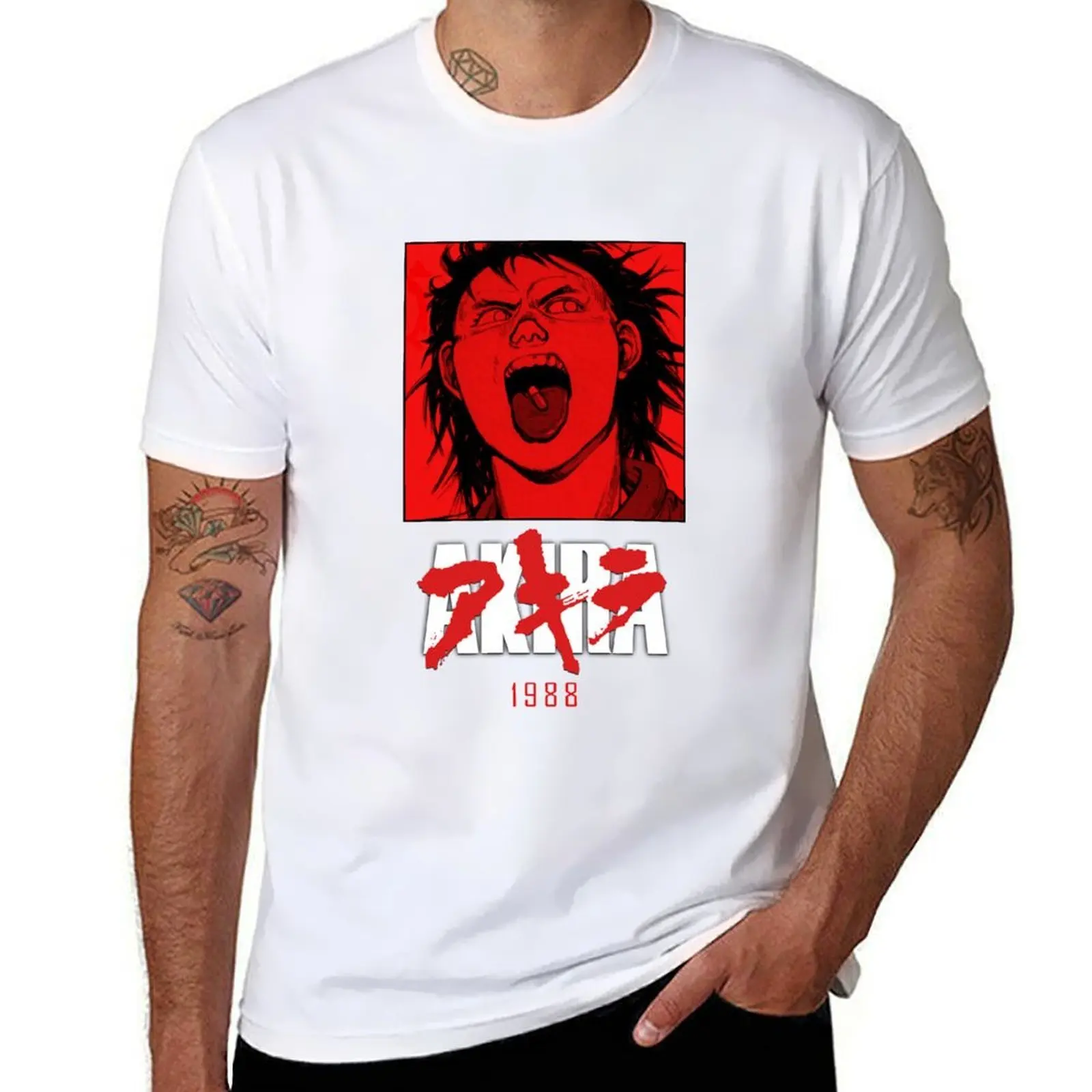 

AKIRA Tetsuo 1988 Classic Red T-Shirt t shirts cotton 100% t shirt custom print T-Shirt