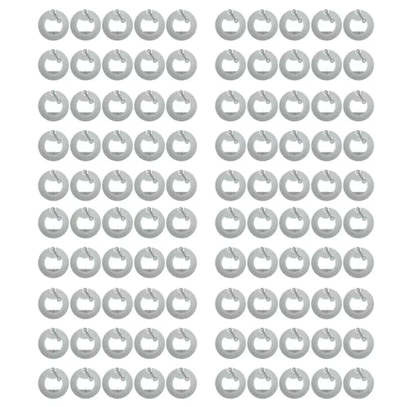 -[A51I Digital] 100 шт. этикеток-наклеек Ntag213, 13,56 МГц, ISO14443A, универсальные наклейки NTAG 213 для ВСЕХ телефонов с поддержкой NFC.