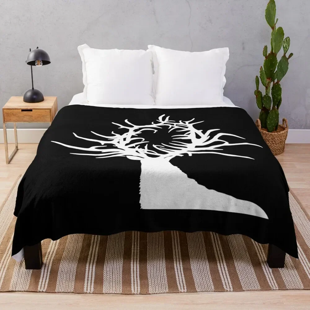 

Shadow and Bone Stag Throw Blanket Hairys Warm Hair Blankets