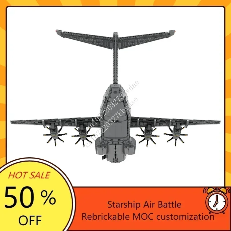 9228PCS MOC Airbus A400M Atlas ( Without Power Functions ) Model Custom Puzzles Technology  DIY Assemble Toys Kids Gifts