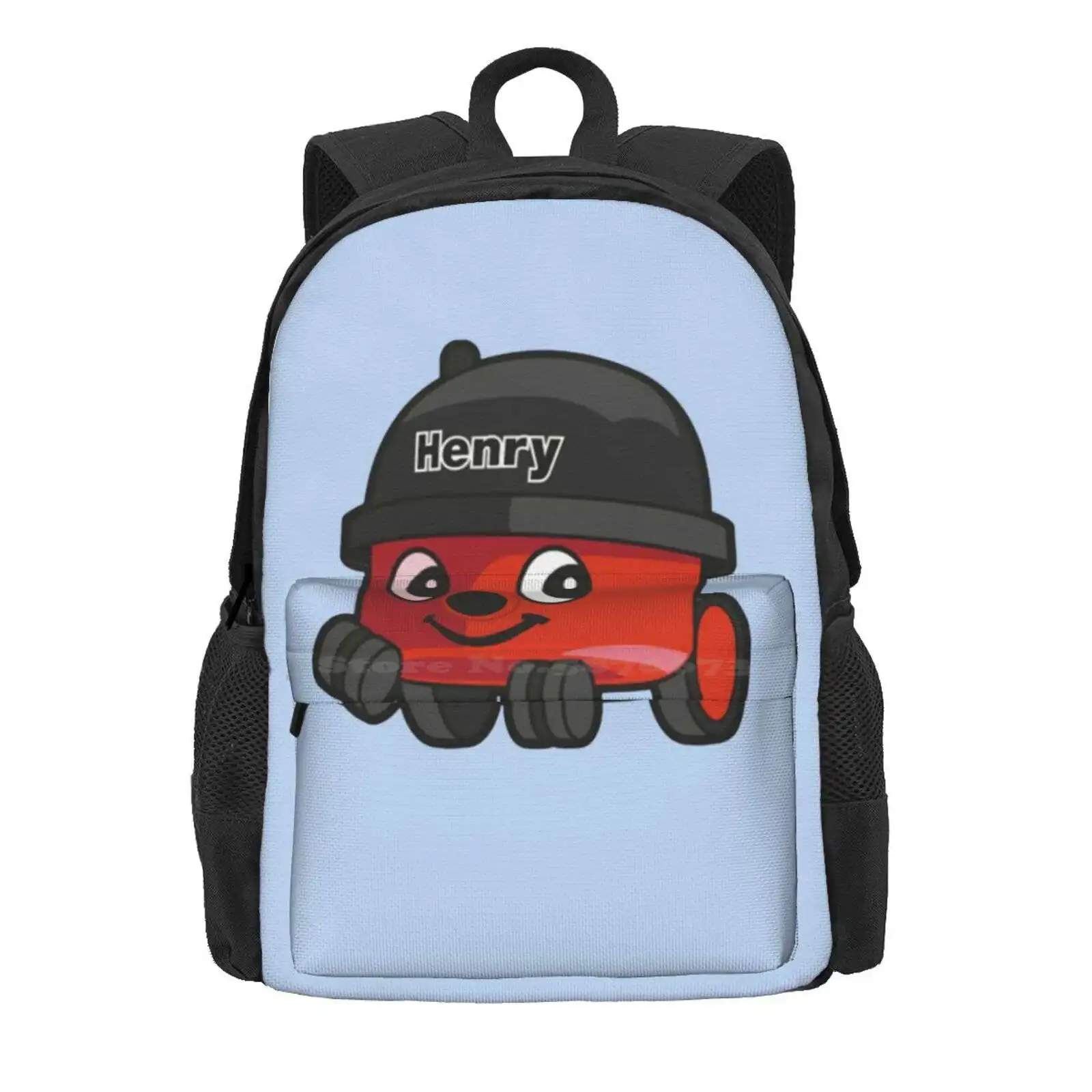 Henry Hoover Hot Sale Schoolbag Backpack Fashion Bags George Retro Cleaning Christmas Harry Vacuum Cleaner Raise A Hoovers