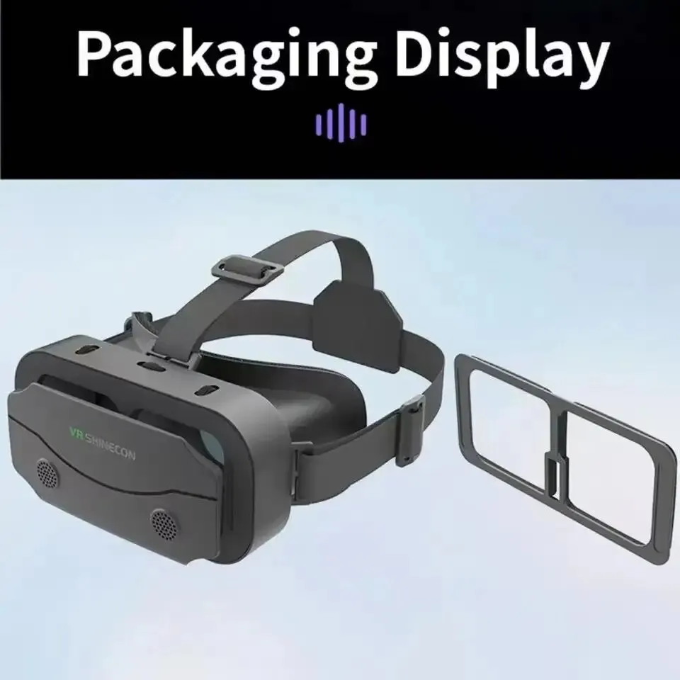 G13 VR Glasses VR Smart Glasses Headset Smart Glasses Helmet Video Game Binoculars For 5-7 Inches Smartphone VR Helmet