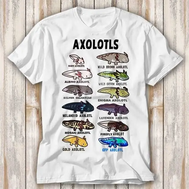 

Axolotl, список типов наименований, футболка, топ, футболка унисекс 3977