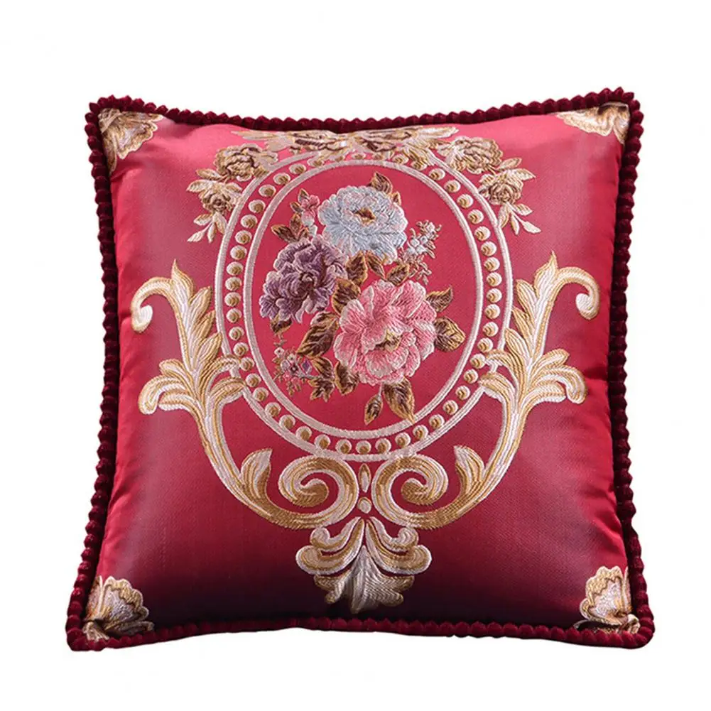 Decorative Throw Pillow Cover Soft Wear-resistant Square Throw Pillow Cover for Decorative Cushion Protector Extra Soft Washable