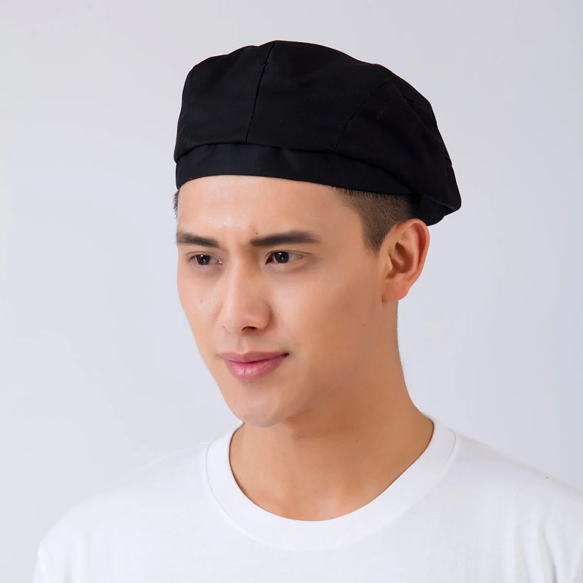 2 Pcs Frosted Nurse Mesh Chef Hat Food Service Hats Kitchen Restaurant Cap