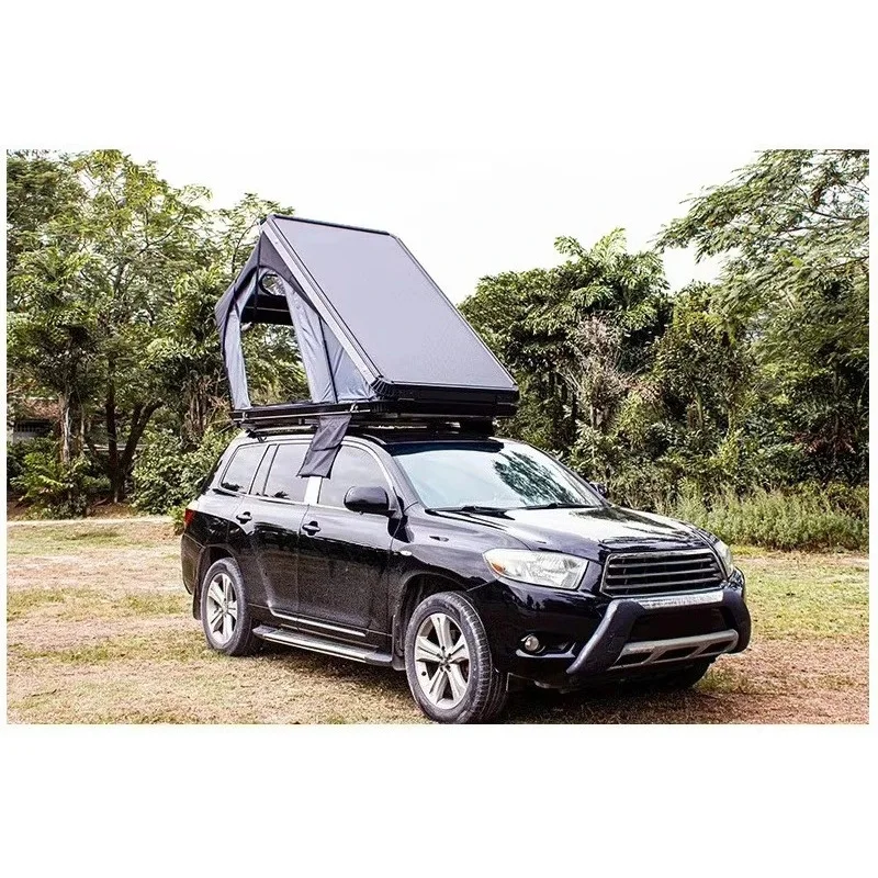 

Double Layer Aluminium Triangle Hard Shell Roof Tent SUV Self-Driving Car Rear Awning Outdoor Adventure Companion