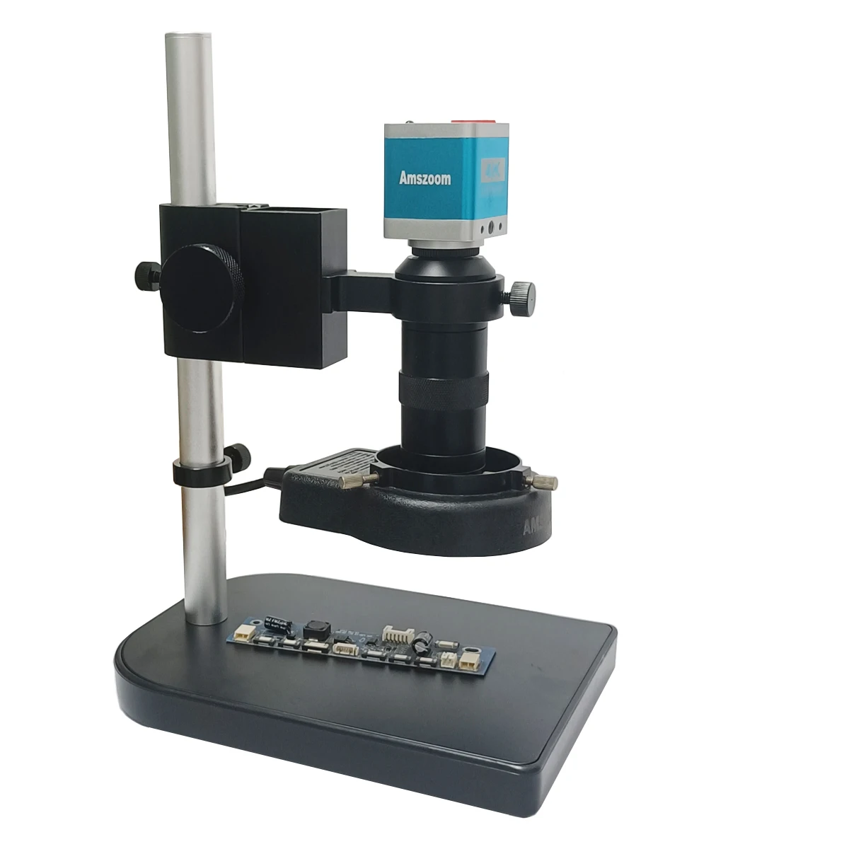 4K Mini 1080P 60FPS HDMI Electronic USB Digital Video Microscope Camera Industrial 130X Lens With Led Lights For PCB Soldering