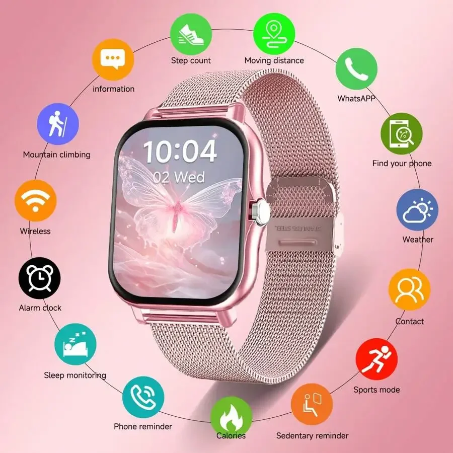 

Men'S Sports Watch Wireless Calling, Multiple Sports Modes, Compatible with for iphone & Android Phones Outdoor watch For Men