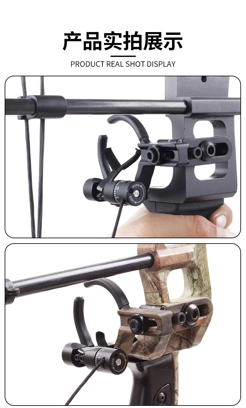 2 Color Topoint TP824 Arrow Rest Fall Rest Adjustable Speed Arrow Rest Left/Right Hand Archery Drop Away for Compound Bow