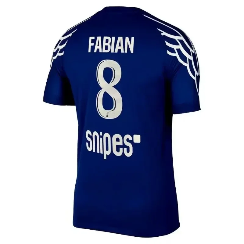 

2025 Paris Champion 3D Printed Breathable Outdoor Sports Competition T-shirt Third Classic Home Quick-Drying Breathable Balloon