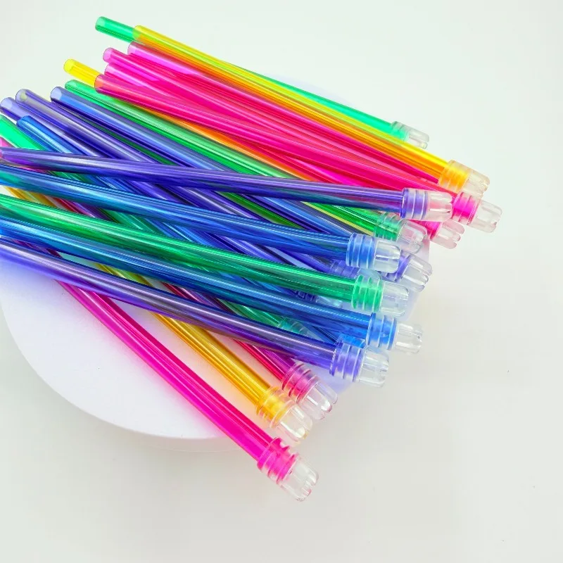 50pcs Disposable Saliva Suction Tube, Colored Saliva Suction Tube, Weak Suction Tube. Can Be Bent Arbitrarily