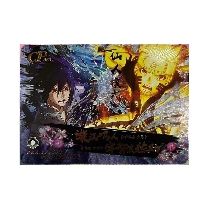 Anime NARUTO Rare CP Game Sasori Nagato Sasuke Deidara Haruno Sakura Ashura Gaara Nii Yugito Collectible Cards Birthday Toy Gift