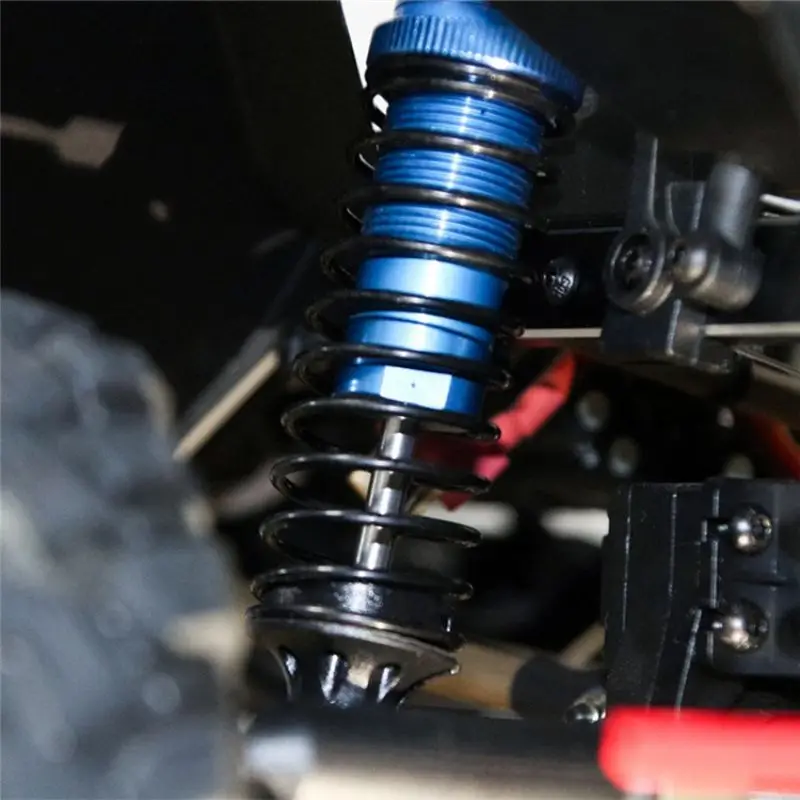 FBIL-4 Pcs Car Metal Shock Absorber Damper For Yikong 1/10 YK4102 YK4103 1/8 YK4082 RC Crawler Car Upgrade Parts Accessories