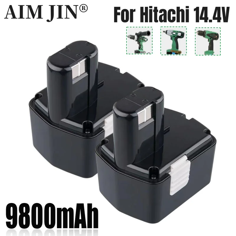 Air transport 14.4V for Hitachi BCL1430 CJ14DL DH14DL EBL1430 BCL1430 BCL1 415 NI-CD 14.4V 9.8Ah Replaceable Power Tool Battery