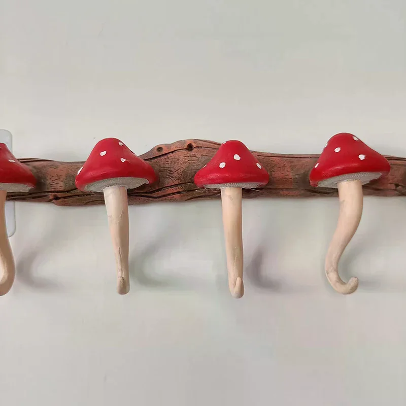 וו תלייה דקורטיבי בצורת פטרייה
